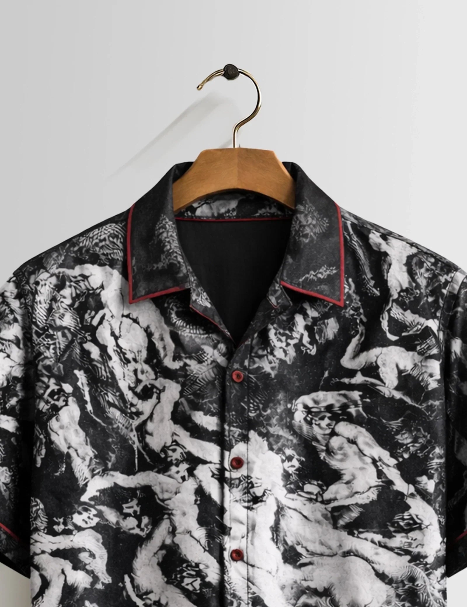 Mankind Black Mens Half Sleeves Shirts - XPST