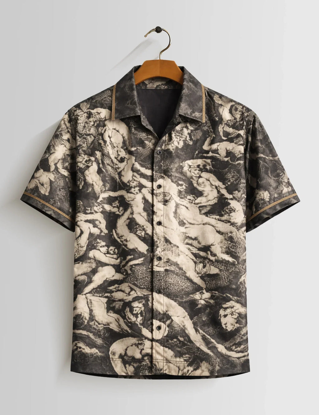 Mankind Cream Mens Half Sleeves Shirts - XPST