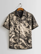 Mankind Cream Mens Half Sleeves Shirts - XPST