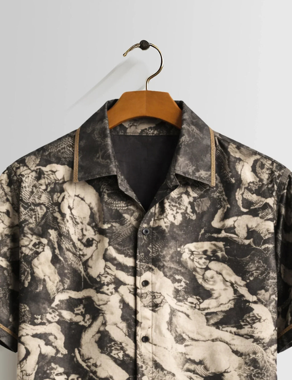 Mankind Cream Mens Half Sleeves Shirts - XPST