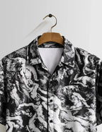 Mankind Outline Piping Mens Half Sleeves Shirts - XPST