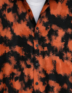 Tiger Pattern Mens Half Sleeves Shirts - XPST
